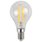 Лампа светодиодная F-LED P45-9w-827-E14 (филамент, шар, 9Вт, тепл, E14) (10/100/4000)