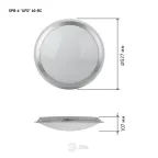 Светильник потолочный светодиодный Классик с ДУ SPB-6 UFO 60 70Вт 3000-6500К 4800 Лм с пультом ДУ (6/24)