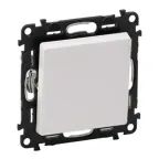 Valena LIFE Выключатель 10АХ 250В с лицевой панелью Безвинтовые зажимы Белый