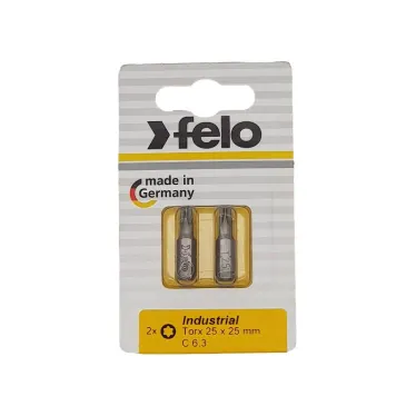 Бита Torx 25X25, серия Industrial, 2 шт в блистере