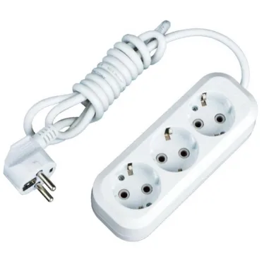 Удлинитель Эксперт 3 гнезда 5 метров 16А/3,0кВт с заземлением ПВС 3х1 EKF PROxima