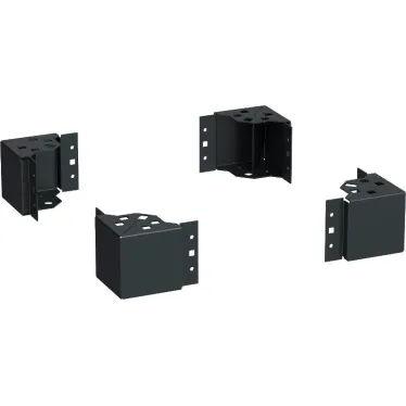 ITK by ZPAS Уголок цоколя h-100мм черный (4шт/компл) РФ