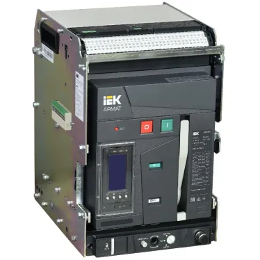 Выключатель автоматический воздушный ARMAT выдвижного исполнения 3P типоразмер A 66кА 630А расцепитель TY с комплектом аксессуаров 220В: мотор привод катушка включения катушка отключения