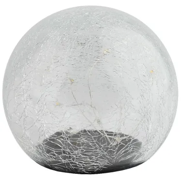 Светильник садовый Шар на солнечной батарее, 20 LED 20 cм ERASF08-25