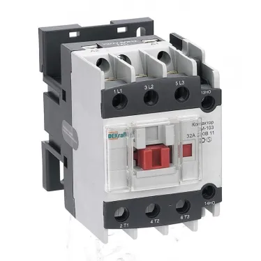 Контактор КМ-103 32А катушка управления 220В AC