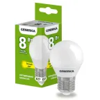 Лампа светодиодная G45 шар 8Вт 230В 3000К E27 GENERICA