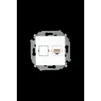 15 Розетка компьютерная RJ45 категория 5е белый