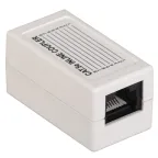 Адаптер проходной категория 5е UTP тип RJ45-RJ45 (8P8C) белый