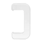 Ввод в стену для короба 70х40 мм прямой