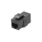 Адаптер проходной (coupler) RJ-45(8P8C) формата Keystone Jack