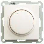 W59 светорегулятор (диммер) поворотный 400Вт 230В механизм СЛОНОВАЯ КОСТЬ