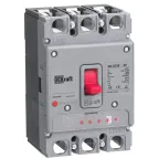 Выключатель автоматический силовой с электронным расцепителем четырехполюсный 250А 50кА ВА-333E
