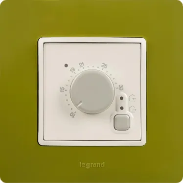 ETIKA Термостат для пола белый