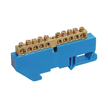 Шина N ноль на DIN-изоляторах ШНИ-8х12-16-Д-С