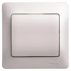 Выключатель одноклавишный, в сборе схема 1 платина