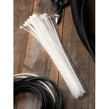 Хомут P6.6 стандартный белый 4.8x250 (100шт) FlexLock PROxima