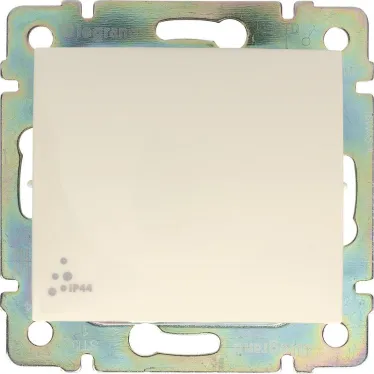 VALENA Выключатель 10А 250В IP44 слоновая кость