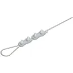 Зажим для троса двойной Duplex (3мм)