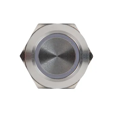 Кнопка S-Pro67 19 мм без фикс. с оранжевой подсв. 230В PROxima