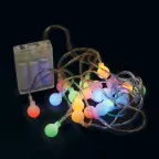 Гирлянда линейная 40LED мульти 4м от батареек