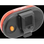 Фонарь светодиодный NPT-B02-2AAA 3LED велосипедный металл+пластик