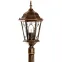 Светильник НТУ-60w столб-1.2м Е27 IP44 черное золото