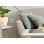 VALENA Розетка двойная USB слоновая кость