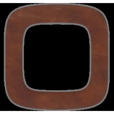 Valena ALLURE Рамка 1 пост Кожа универсальная