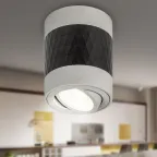 Светильник настенно-потолочный спот OL33 WH/BK MR16 GU10 IP20 черный, белый
