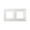 Рамка из металла, ''Avanti'', белая, 4 модуля