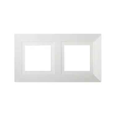 Рамка из металла, ''Avanti'', белая, 4 модуля