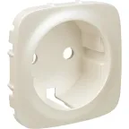 Valena ALLURE Лицевая панель розетки 2К+З Жемчуг