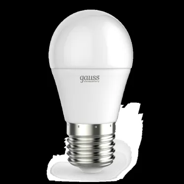 Лампа светодиодная LED 12 Вт 880 лм 3000К шар P45 теплый E27 AC 220В Elementary Gauss