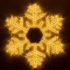Фигура ARD-SNOWFLAKE-M10-1000x900-504LED Warm (230V, 31W) (Ardecoled, IP65) | 034259 | Arlight