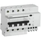 Выключатель автоматический дифференциальный АД14 4Р 32А 100мА GENERICA