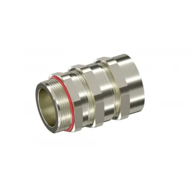 Взрывозащищенный кабельный ввод ADS под бронированный кабель, два уплотнения M75х1,5 d45-54мм D52-64мм. Нержавеющая сталь AISI316L.IP66/68