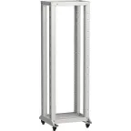 Стойка двухрамная на роликах LINEA F 33U 600х600мм серая