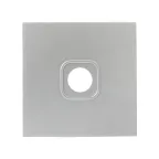 Валенсия лицевая панель розетки TV 1-местная 75Ом 5-862МГц сталь