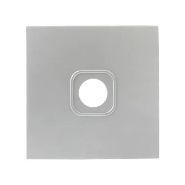 Валенсия лицевая панель розетки TV 1-местная 75Ом 5-862МГц сталь