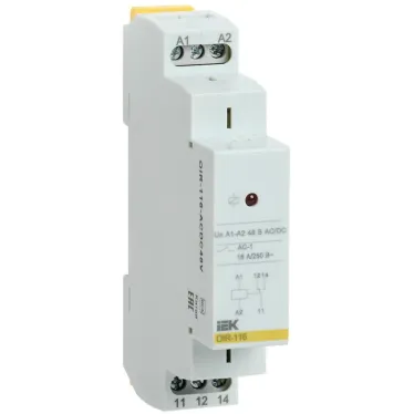 Реле промежуточное OIR 1 конт (16А). 48 В AC/DC