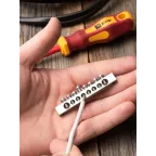 Шина PEN ноль-земля (6x9мм) 8 отв. цинк крепеж по краям