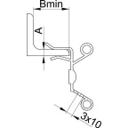 Трансформатор тока CT165 1250A, класс 0.2S, 10ВА