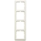 W59 Рамка 4 поста бежевая