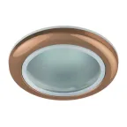 Светильник встраиваемый WR1 SC влагозащищенный MR16 12V/220V 50W медь (100/2400)