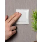 Валенсия выключатель 1-кл. 10А белый проходной