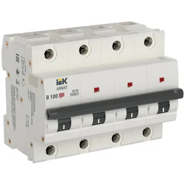 ARMAT Автоматический выключатель M10H 4P B 100A IEK