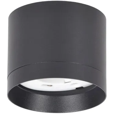 LIGHTING Светильник 4015 накладной потолочный под лампу GX53 черный IEK