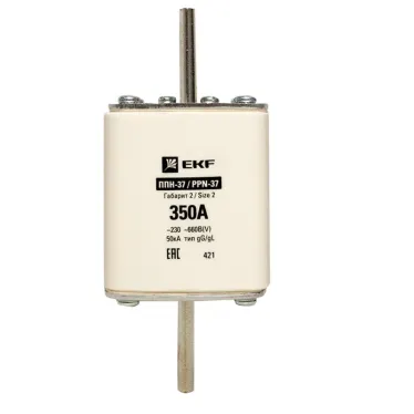 Вставка плавкая ППН-37 400/350А габарит 2