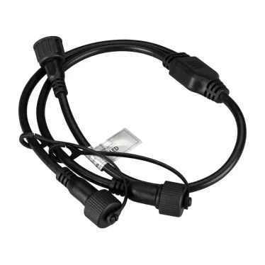 Коннектор питания ARD-CLASSIC-SYNC-RGB Black (230V, 2 ports) (ARDCL, Закрытый)