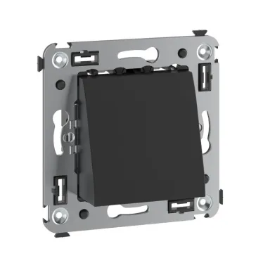 Avanti Вывод кабеля из стены Черный матовый